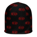 New Wave Barbed Wire Logo Beanie (Red) (New Wave)