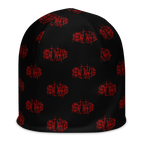 New Wave Barbed Wire Logo Beanie (Red) (New Wave)