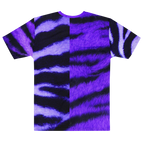 Purple Zebra Tiger Tee (New Wave)