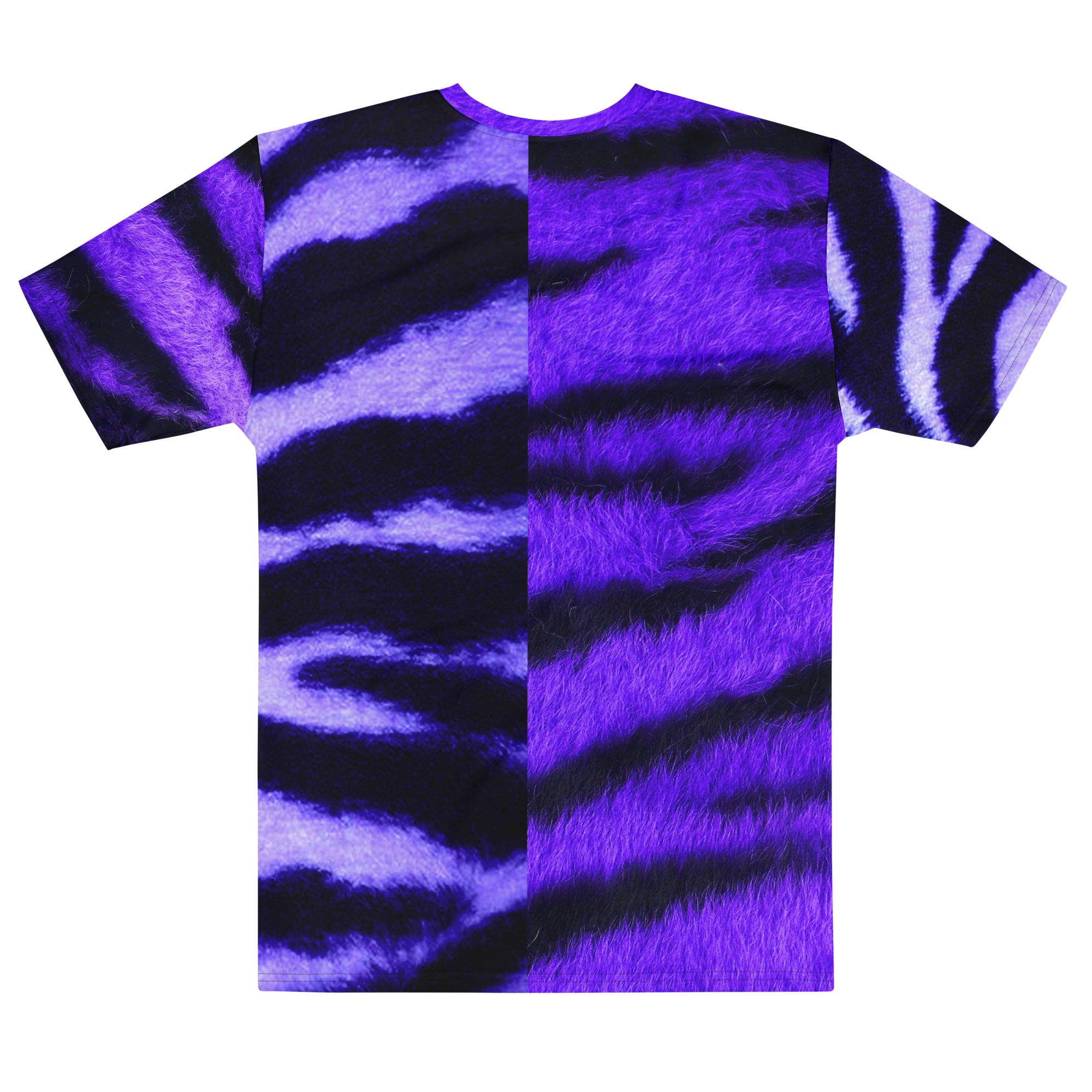 Purple Zebra Tiger Tee (New Wave)