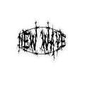 New Wave Barbed Wire Logo Sticker