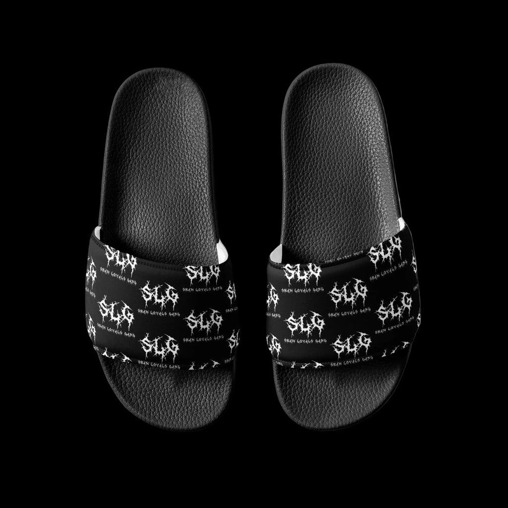 SLG slides OG LOGO (BLACK)