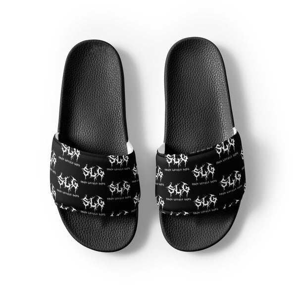 SLG slides OG LOGO (BLACK)