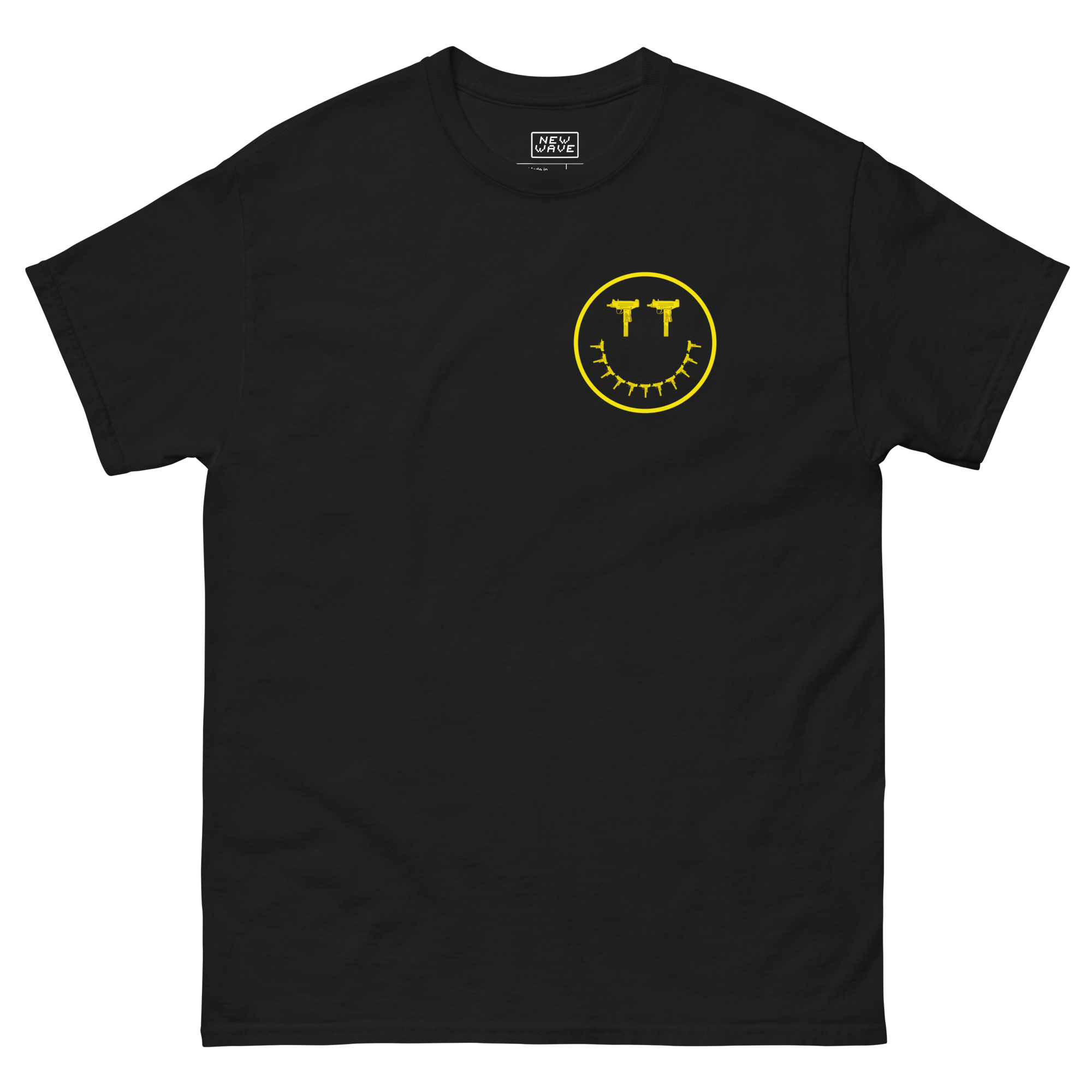 UZI SMILEY FACE TEE (New Wave)