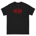 New Wave Barbed Wire Logo Tee (Red)