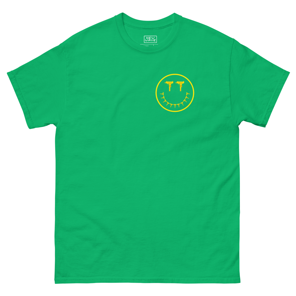 UZI SMILEY FACE TEE (New Wave)