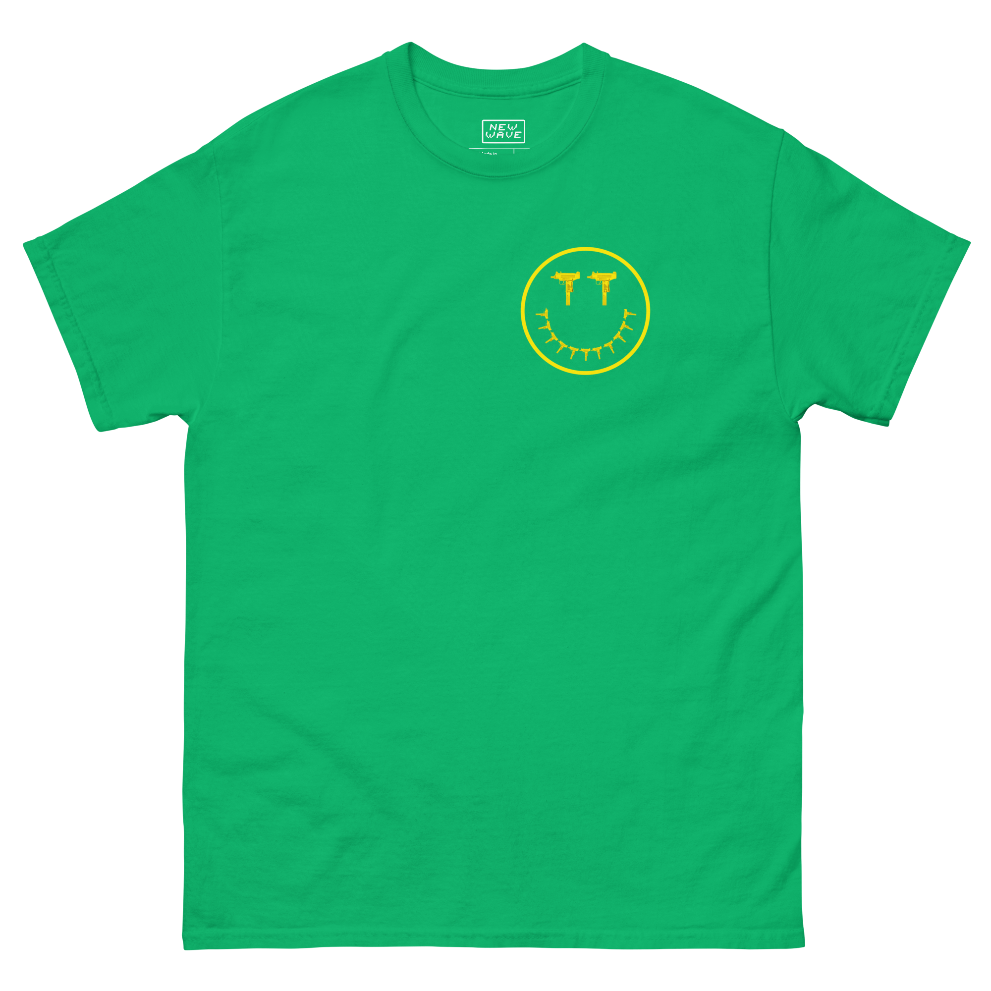 UZI SMILEY FACE TEE (New Wave)
