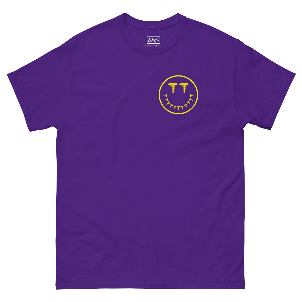 UZI SMILEY FACE TEE (New Wave)