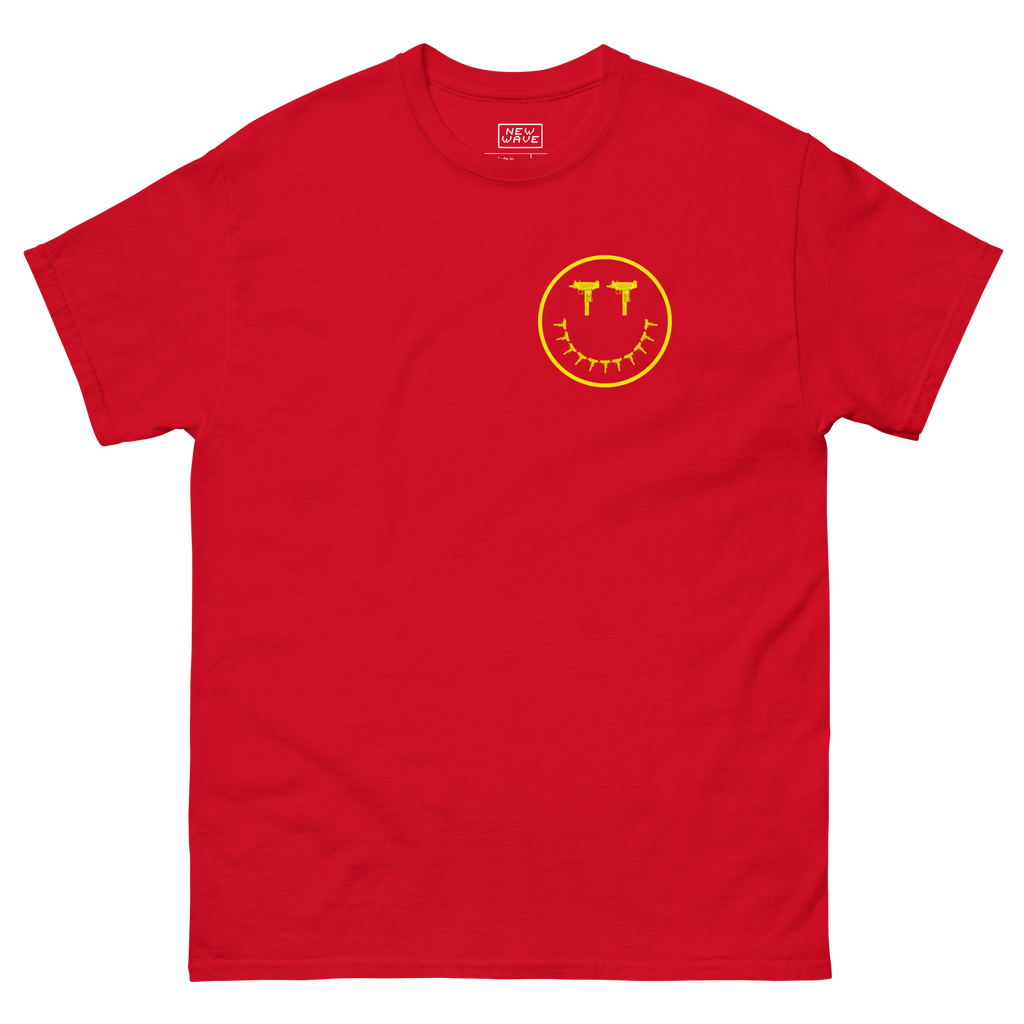 UZI SMILEY FACE TEE (New Wave)