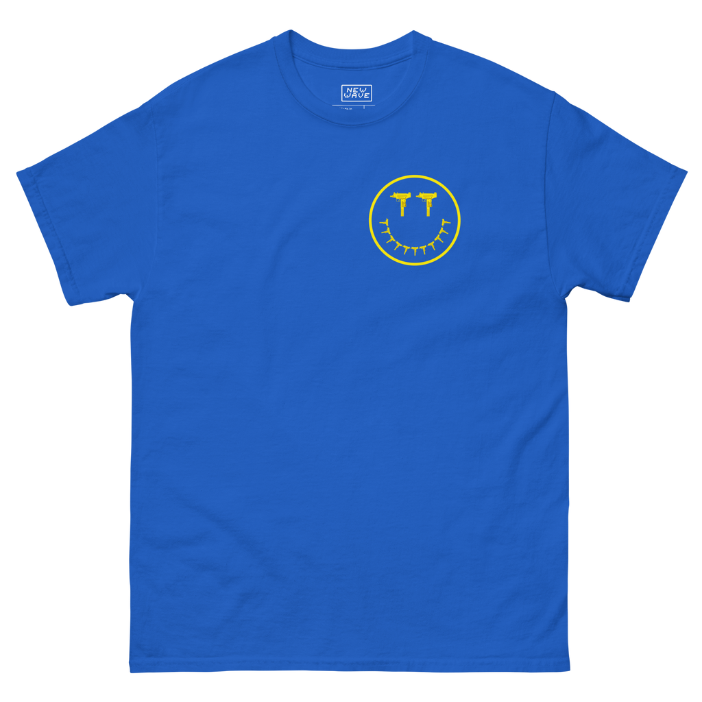 UZI SMILEY FACE TEE (New Wave)