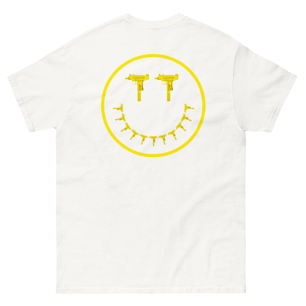 UZI SMILEY FACE TEE (New Wave)