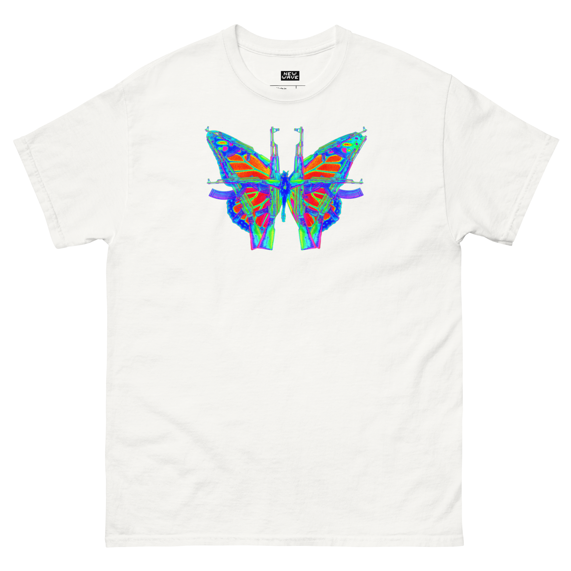 Ak ButterFly Tee (New Wave)