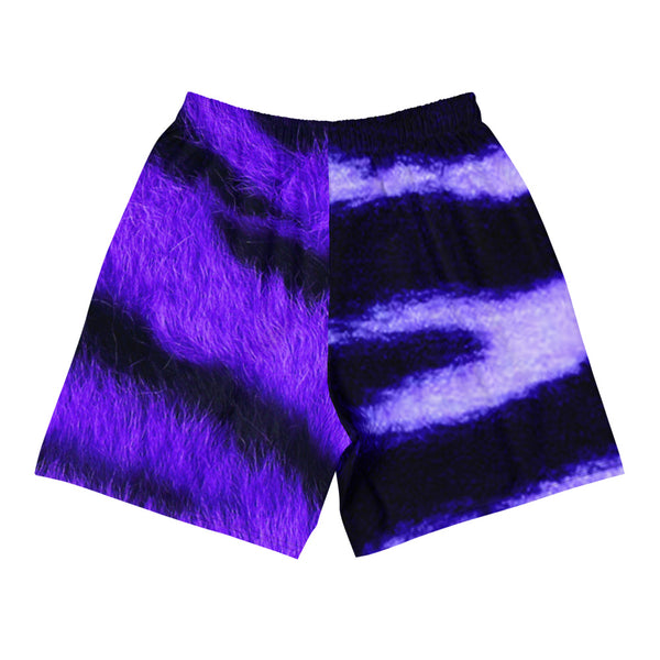 Purple Zebra Tiger Shorts