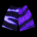 Purple Zebra Tiger Shorts (New Wave)