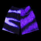 Purple Zebra Tiger Shorts (New Wave)