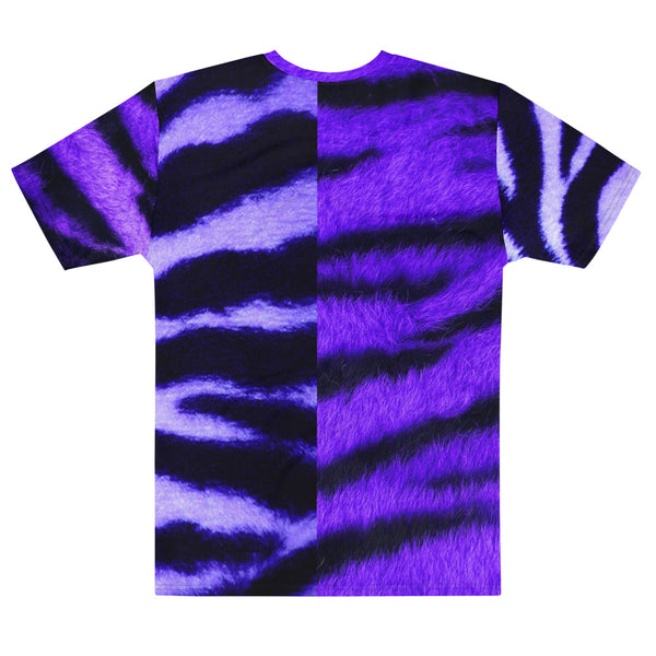 Purple Zebra Tiger Tee