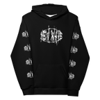 New Wave Barbed Wire Logo Hoodie (White) (New Wave)